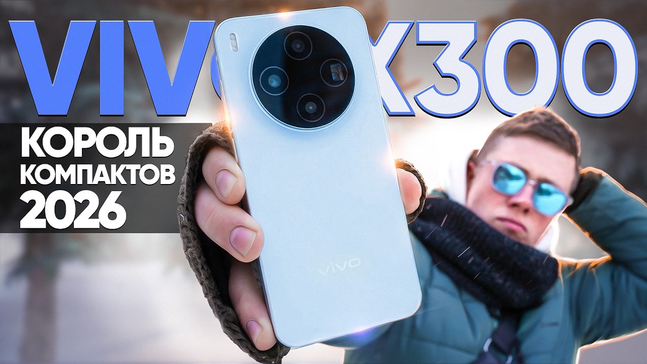 К чёрту, Samsung S26 и Xiaomi 17! Неделя с VIVO X300 &ndash; КОРОЛЬ компактов до 60.000р. в 2026 ГОДУ?