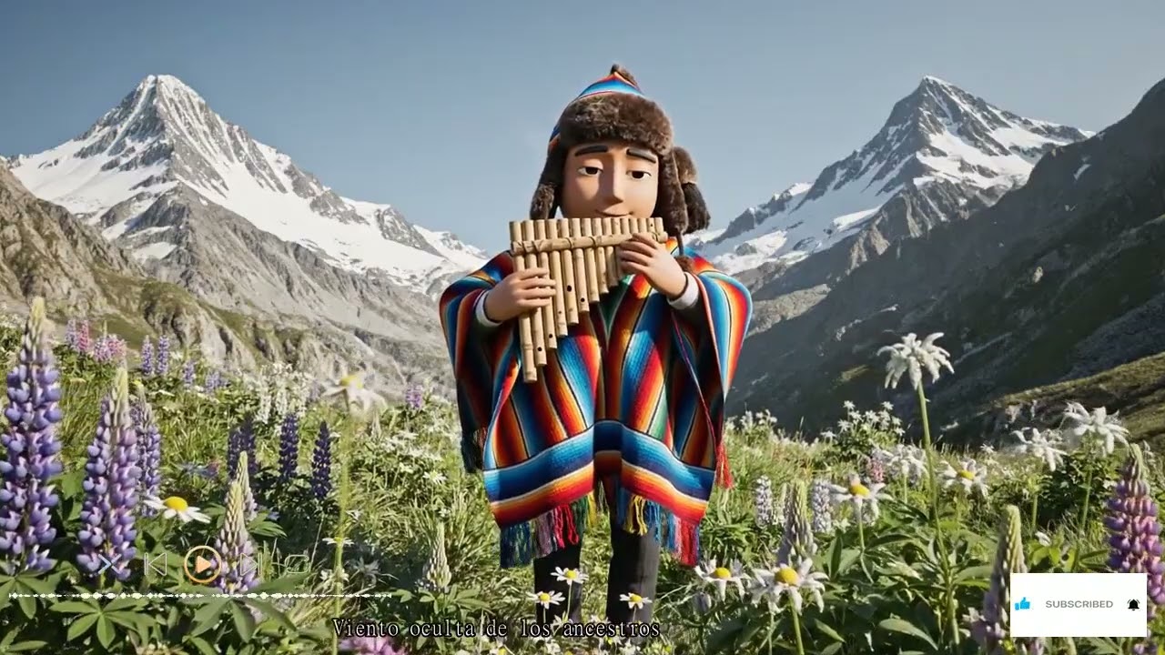 🏞️ Montañas Sagradas | Pan Flute y Charango · Canto de Pájaros