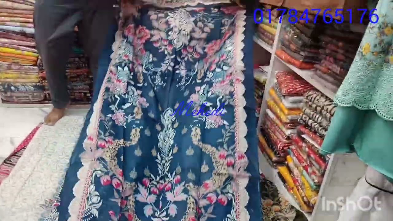 অফার অফার অফার সুতি কারিজমা থ্রিপিছ{৫৫০টাকা }মামা ভাগ্নে বস্ত বিতান বগুড়া 