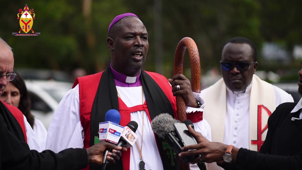 Press Briefing by the Archbishop of Kenya And the Archbishop of Canterbury at All  saints Cathedral