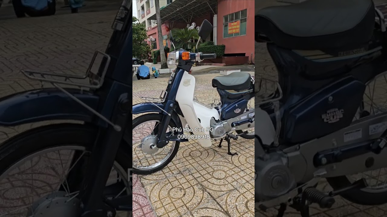 B&aacute;n Honda Super Cub 50cc Custom c&oacute; đề Nhật Bản xe dọn full t&acirc;m huyết mới đẹp long lanh gi&aacute; 18,5tr