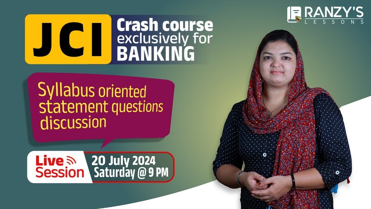 JCI Banking Statement Questions Discussion Live Session