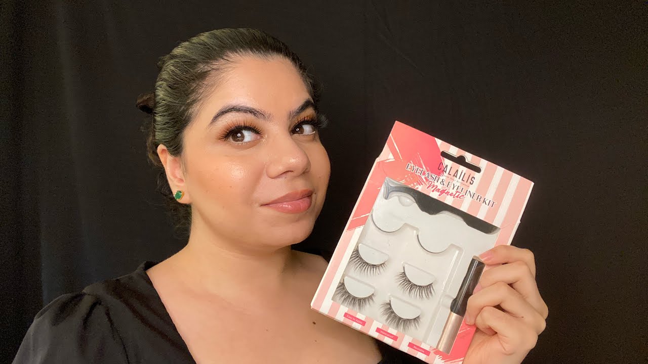 Calailis Magnetic eye lashes from Amazon India - Review | How to apply Magnetic Eyelashes | Seap