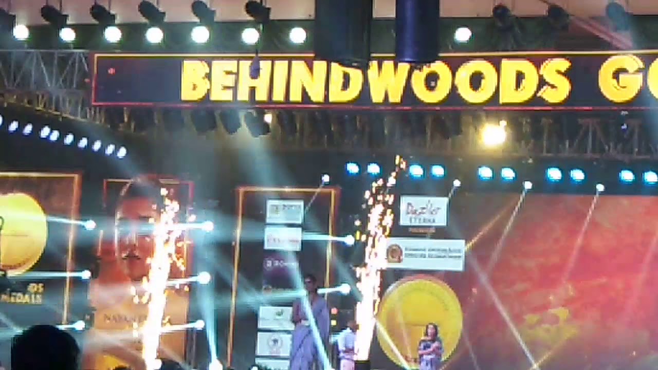Behind Woods gold medal 2018/ Nayanthara