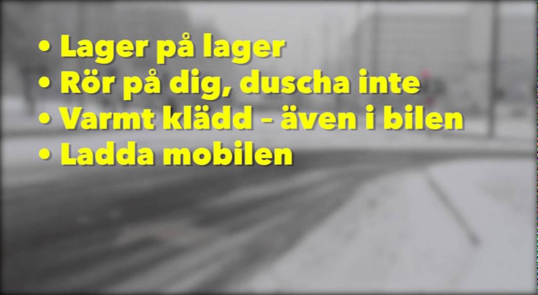 K&ouml;ra bil n&auml;r det &auml;r kallt? H&auml;r &auml;r tipsen du beh&ouml;ver!