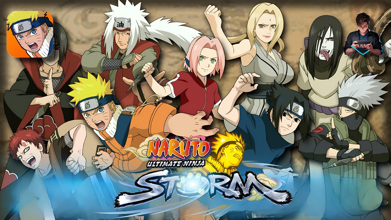 NARUTO: Ultimate Ninja STORM+ First Gameplay Walkthrough | Apple  Arcade / Android / iOS