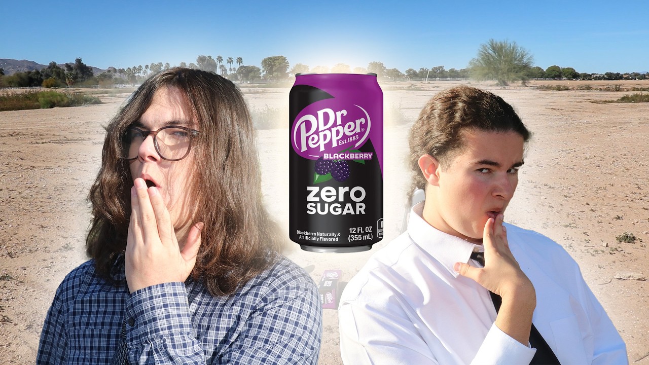 Diet Dr. Pepper Blackberry Taste Test