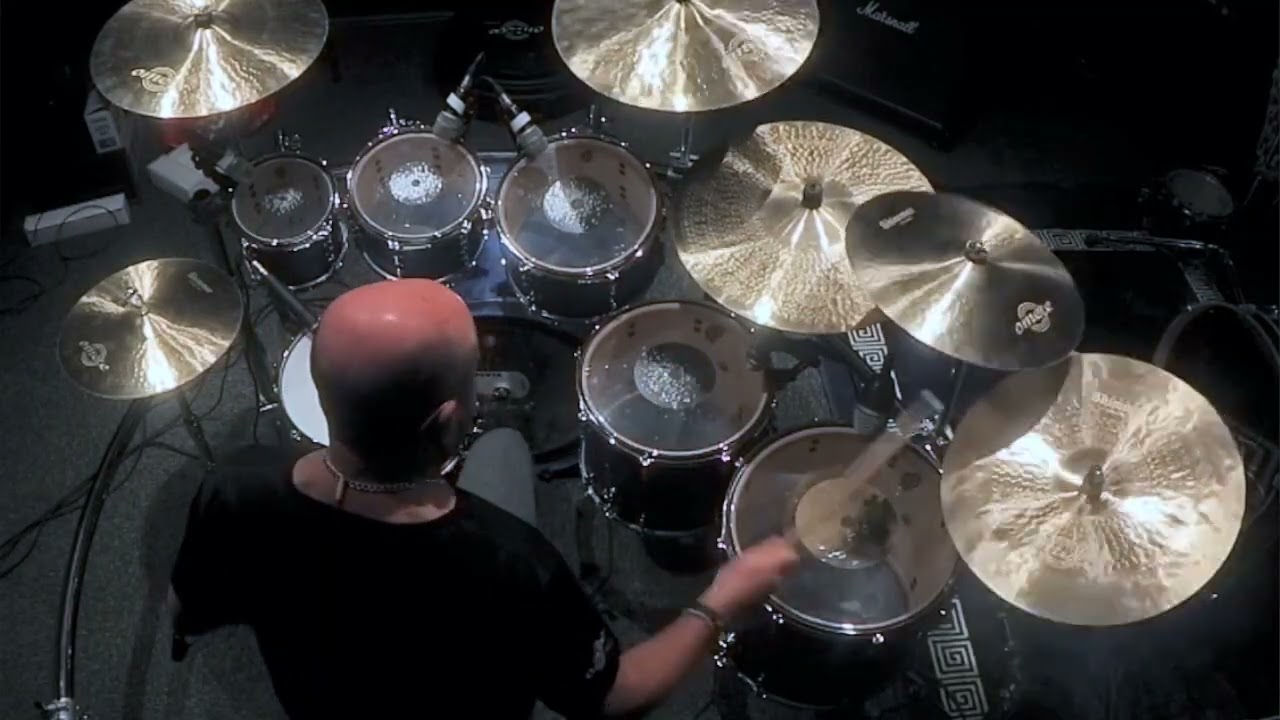 Powerslave - Iron Maiden @ometecymbalsofficial1196 @acdrumsuk 