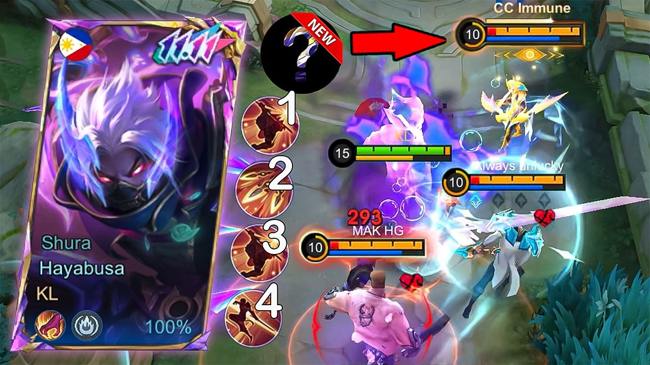 WTF!! HAYABUSA BEST COMBO TOP GLOBAL😮