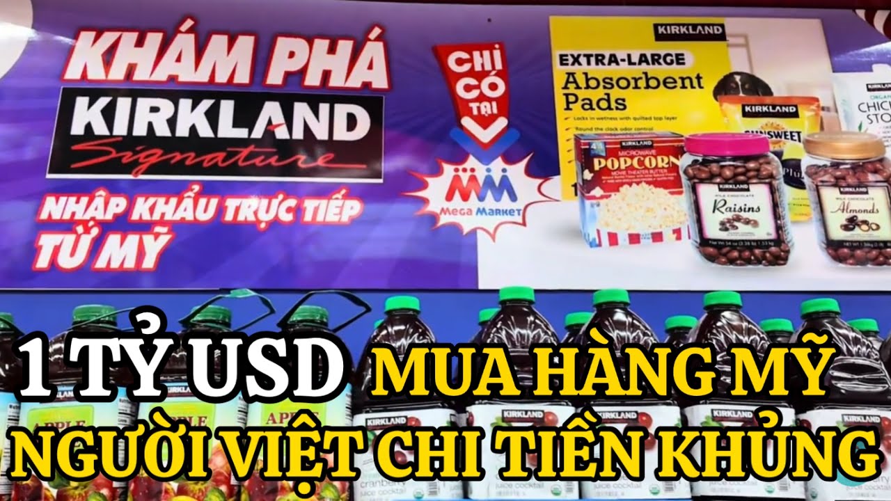 1 TỶ USD NGƯỜI VIỆT CHI TIỀN KHỦNG MUA HÀNG MỸ COSTCO BÁNH MỨT TẾT TRÀN NGẬP SIÊU THỊ