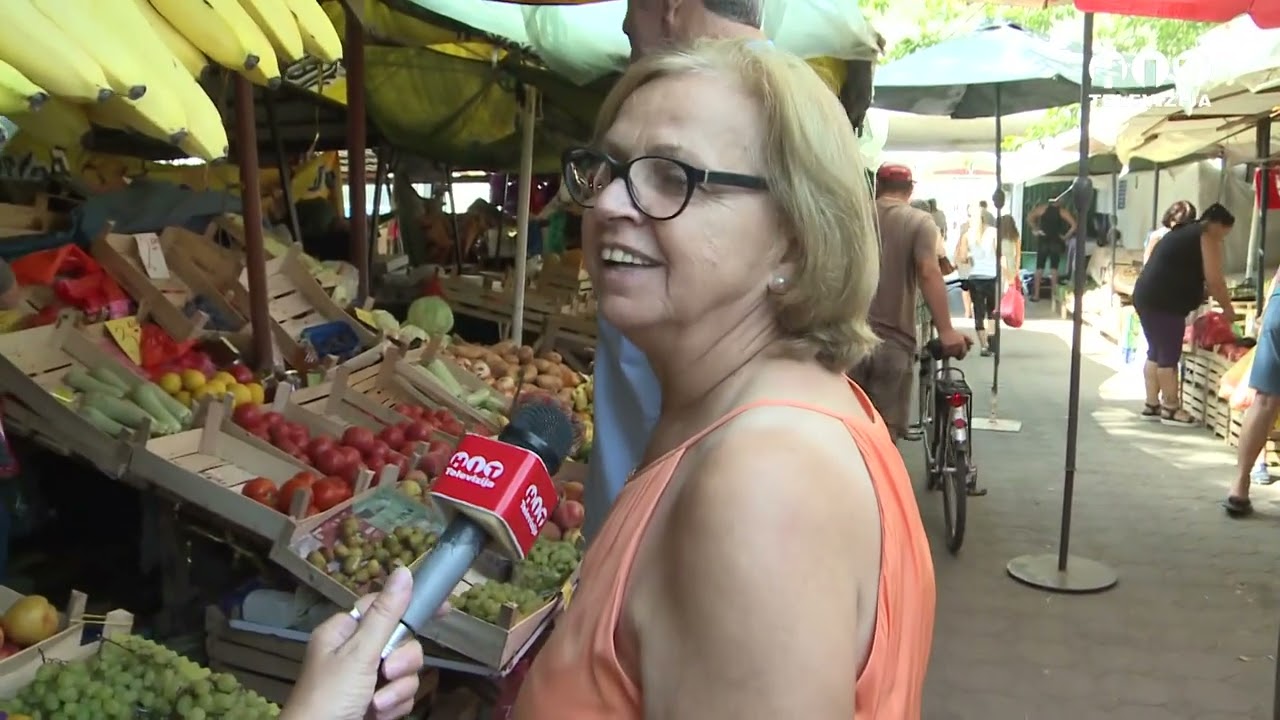 Bijeljinska zelena pijaca - Povrce preskupo a voce luksuz - Hit Televizija Brcko