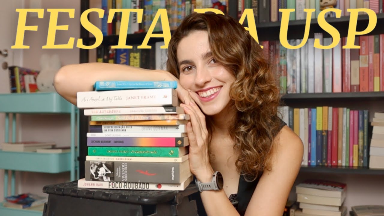 O que comprei na FESTA DO LIVRO DA USP + Amsterdam 📚