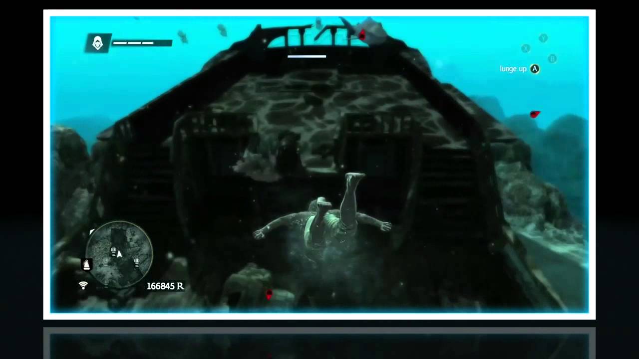 Assassins Creed:Black Flag Giant squid attacks whale