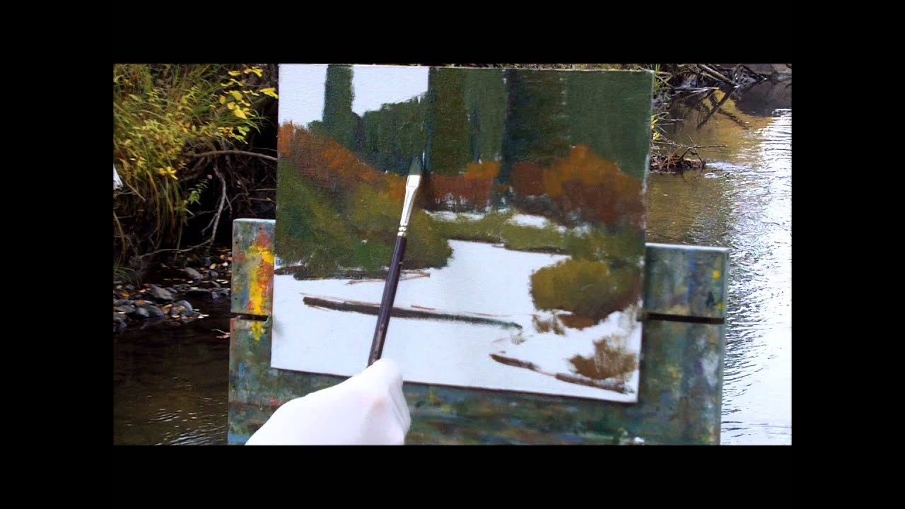 Plein Air Painting Demonstration-Gregg Russell