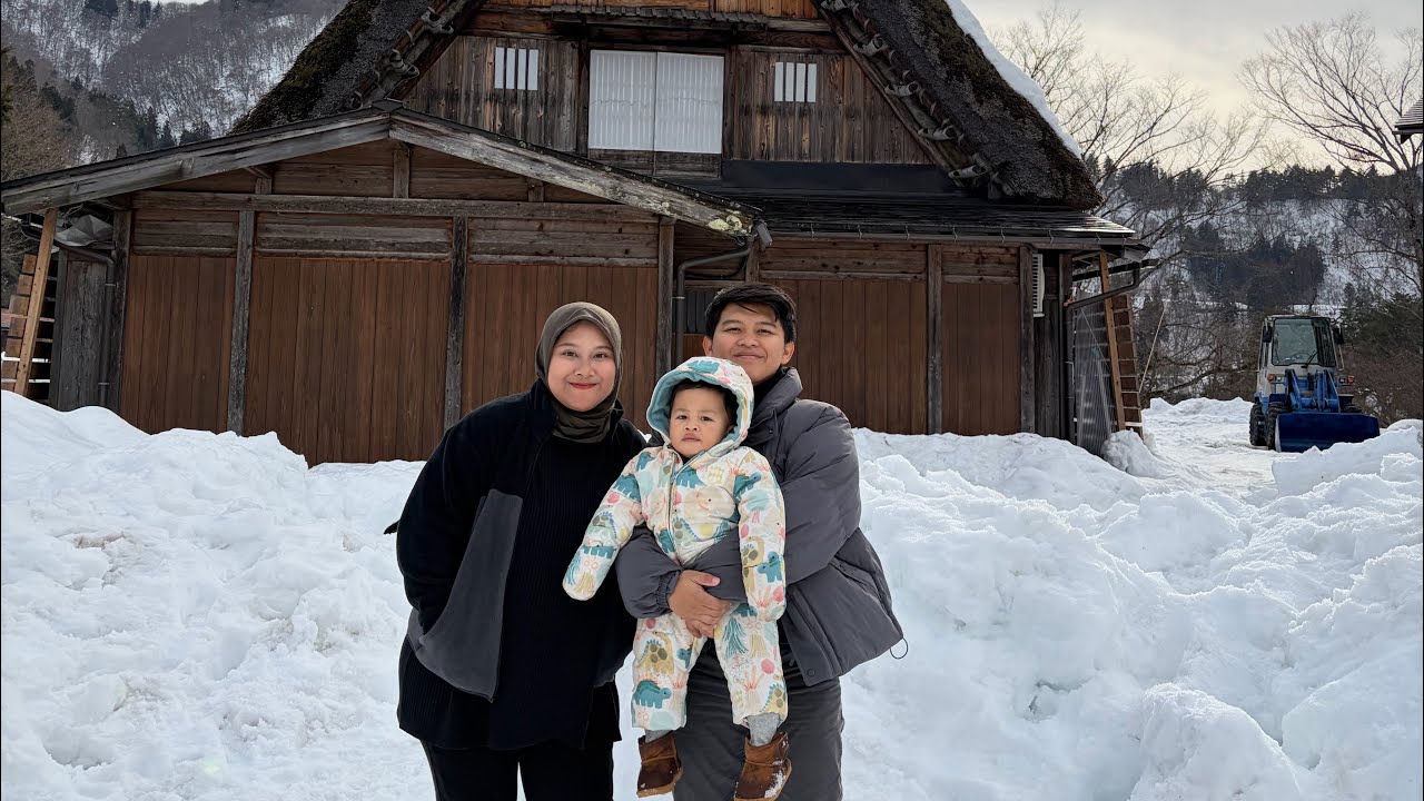 Trip to Shirakawago Village - Japan Travel Vlog Eps. 4 #familyvlog #travellingwithbaby 