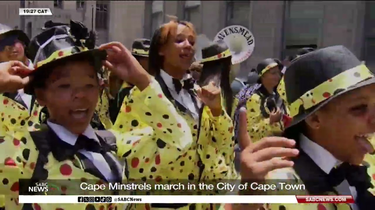 Minstrel Carnival Association protests in Cape Town