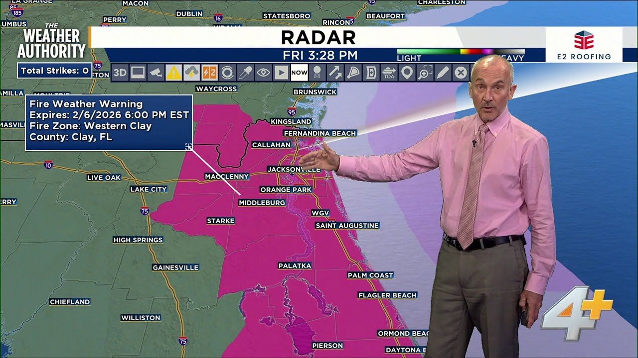 Dry conditions amid drought in NE Florida, SE Georgia | Chief Meteorologist Richard Nunn explains