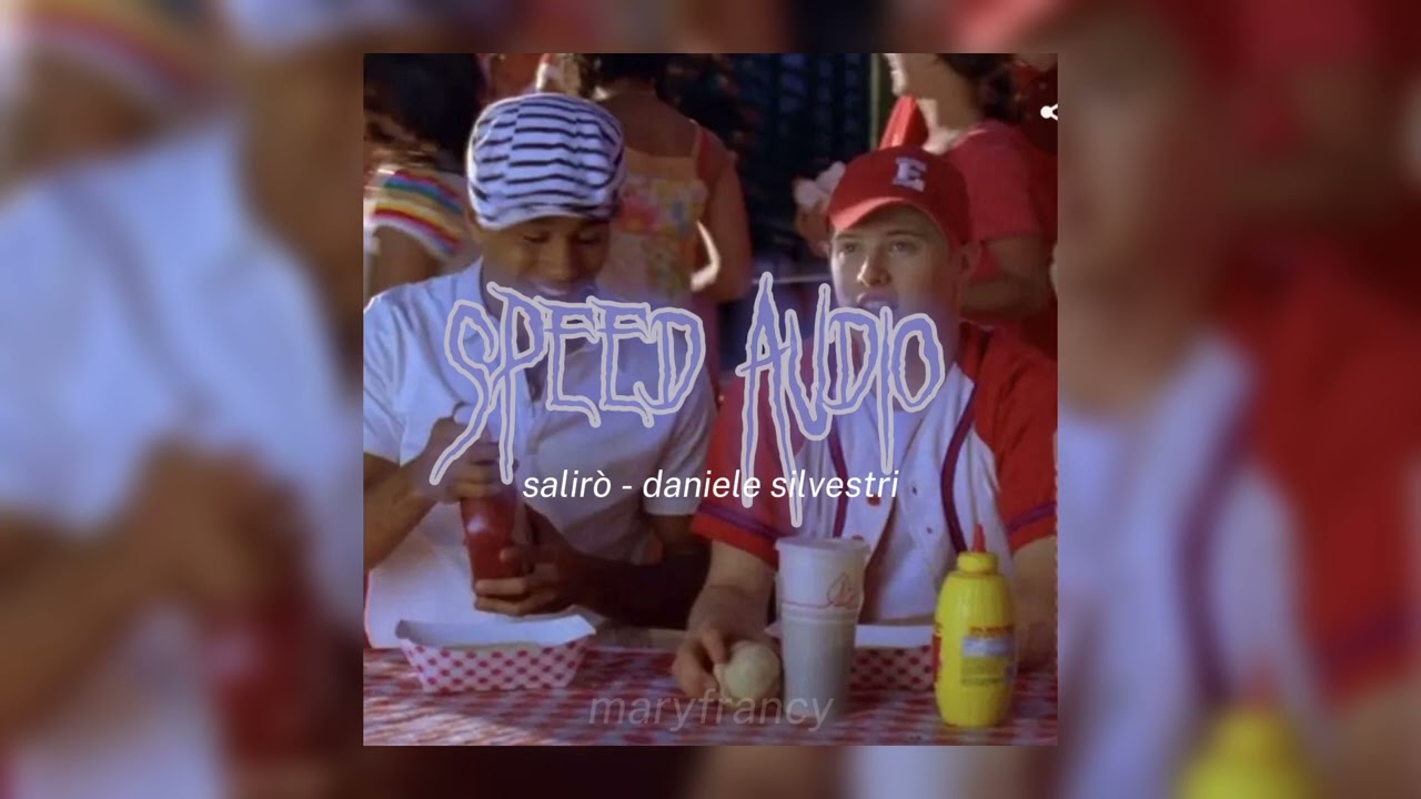 salir&ograve; - daniele silvestri (sped up)