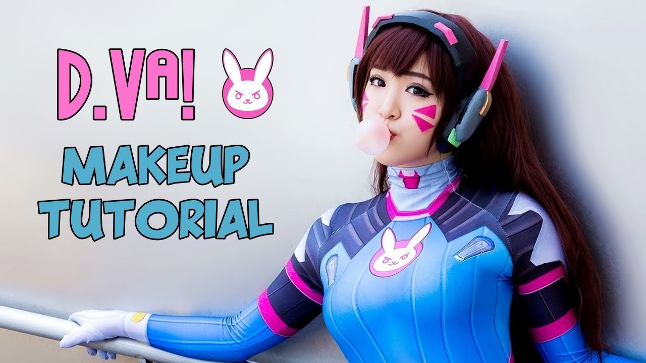 Overwatch D.VA Makeup Tutorial!