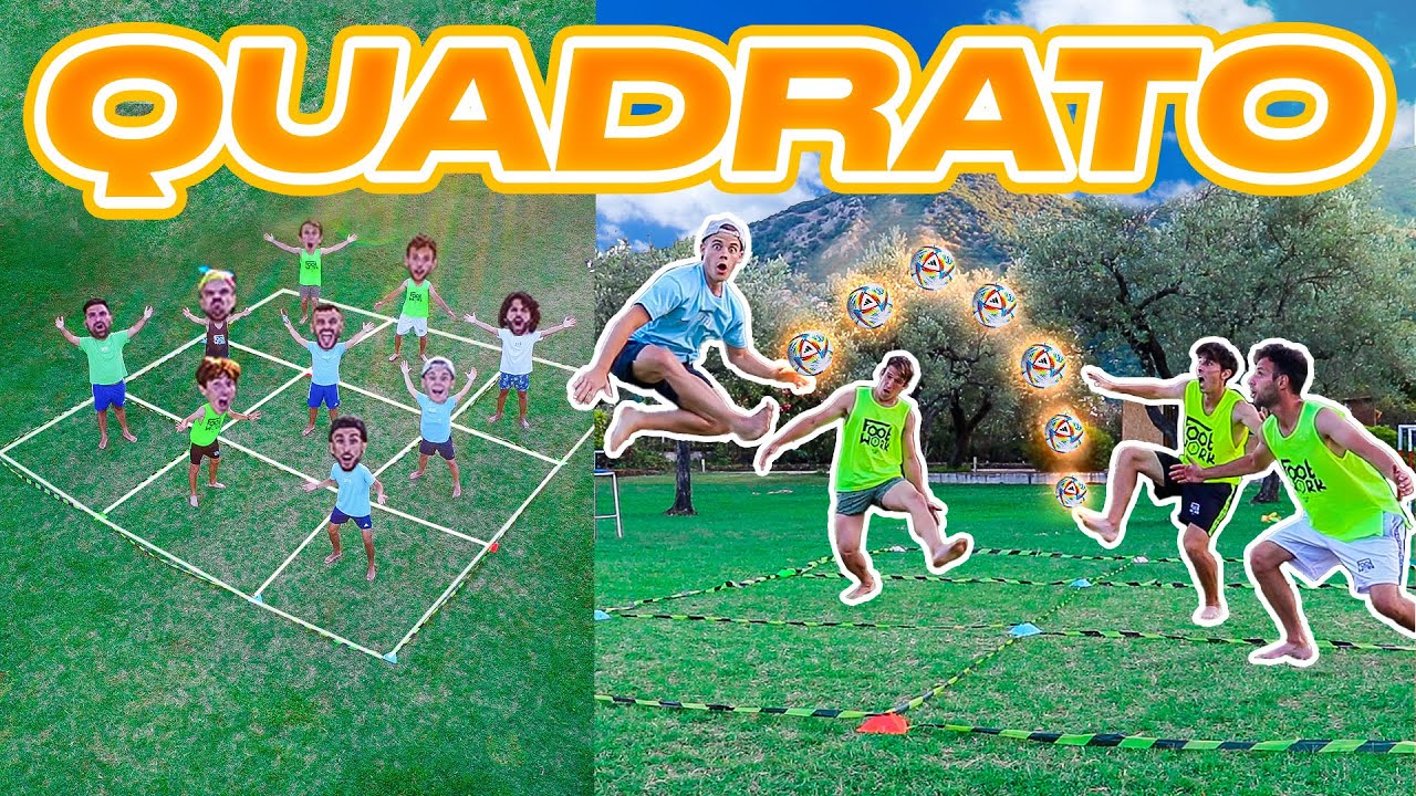 ⚽ QUADRATO FOOTBALL CHALLENGE! - La nuova sfida su YouTube Italia