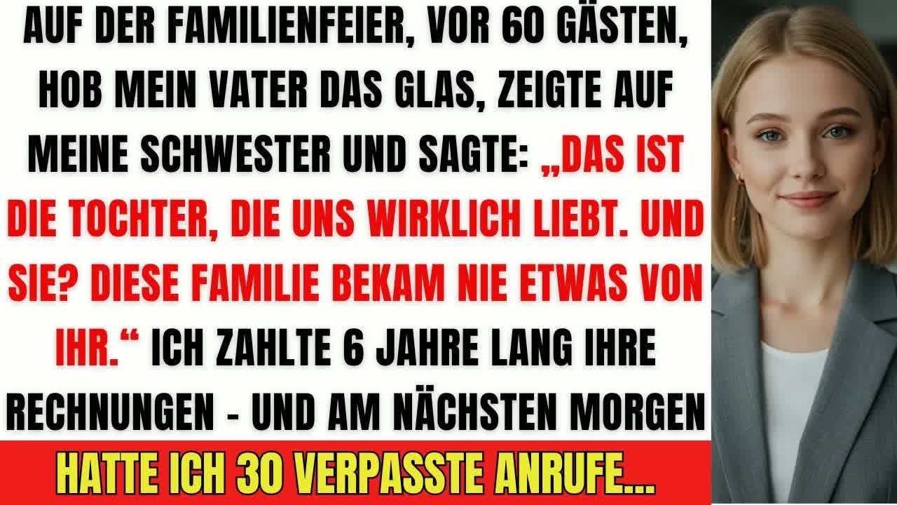 Bei der Familienfeier verspotteten mich meine Eltern – doch was danach geschah, schockierte alle