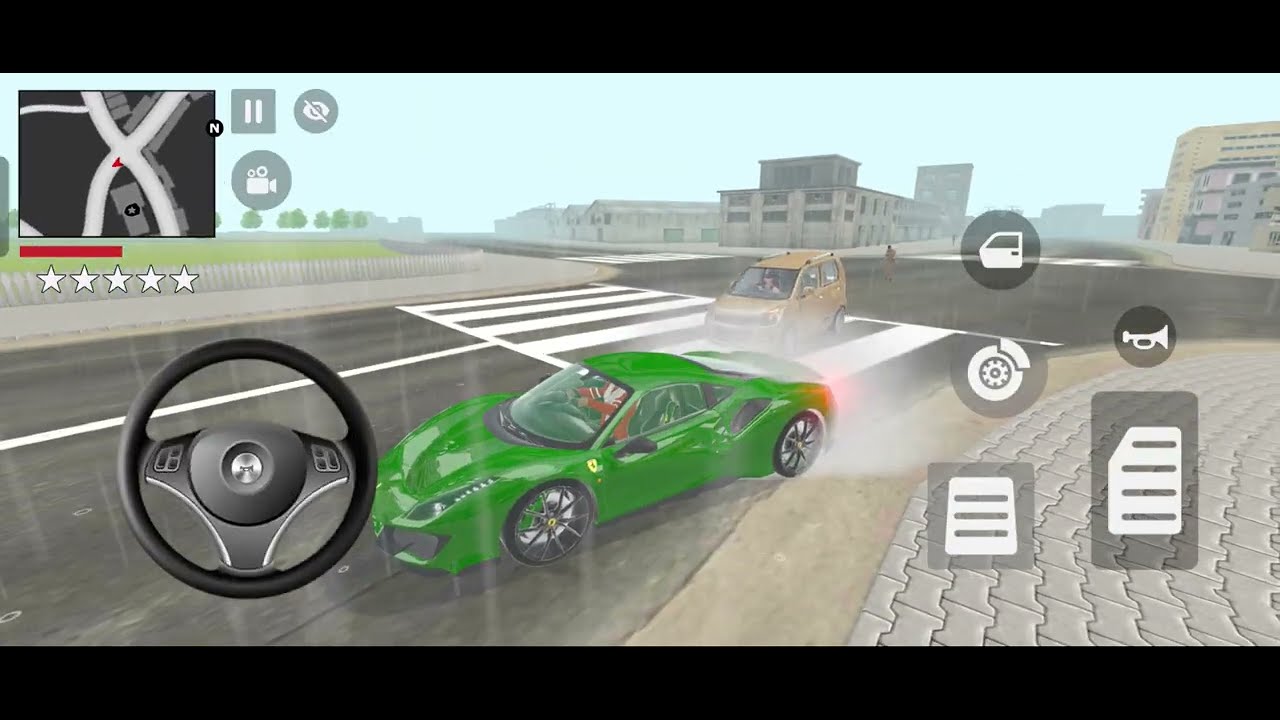 INDIAN THEFT AUTO SIMULATOR GAMEPLAY VIDEO 🎯 FRANKLIN KILLED ALL POLICE MAN ON GAME 🎮🎮