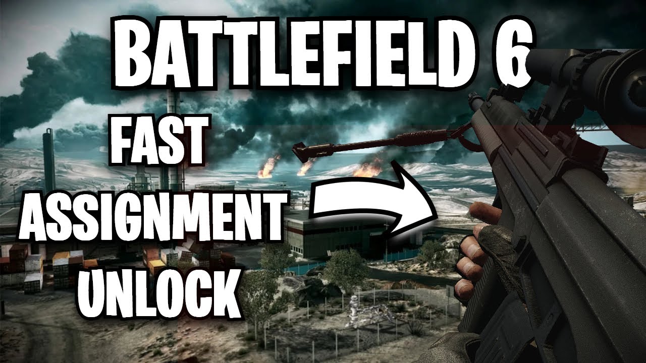 *DEC 2025* FASTEST Sniper Assignment Unlock (DEADEYE Challenge) on Battlefield 6!