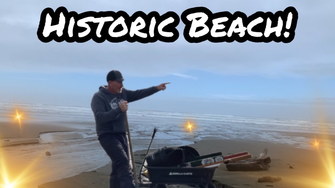 Seven Devils 1800’s GOLD RUSH Deposit! Oregon Beach Mining!