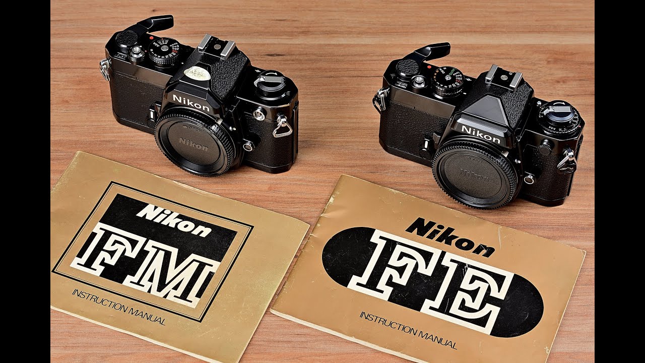 Cámaras Nikon: FM vs FE - 1ª PARTE | Cámaras Analógicas Clásicas de Nikon