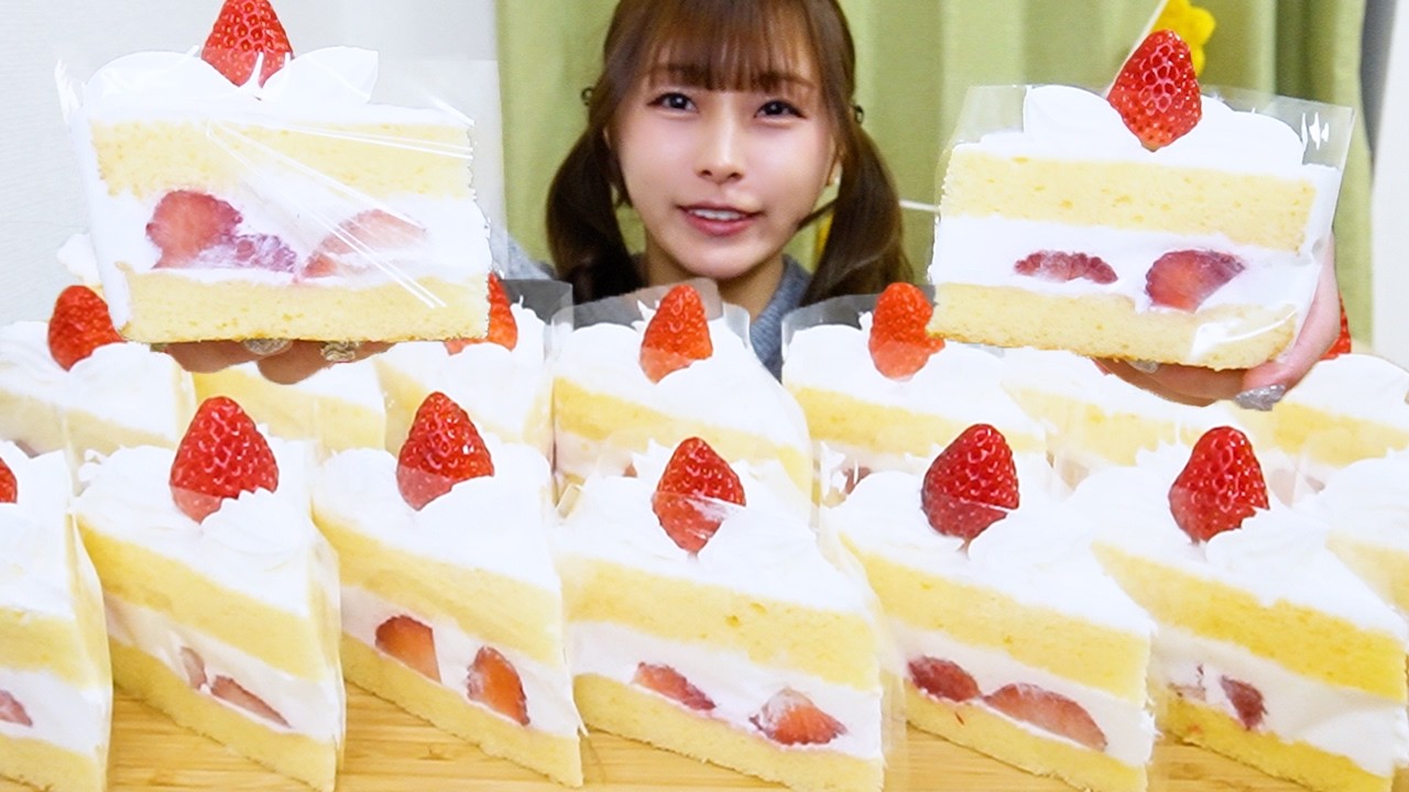 【大食い】シャトレーゼのたくさんのケーキ🍰🍰🍰
