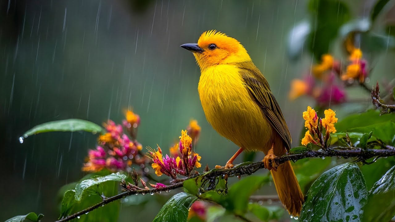 🌸 Piano & Birds Chirping for Deep Sleep - Natural Sounds for Ultimate Relaxation 🎼🍃🕊