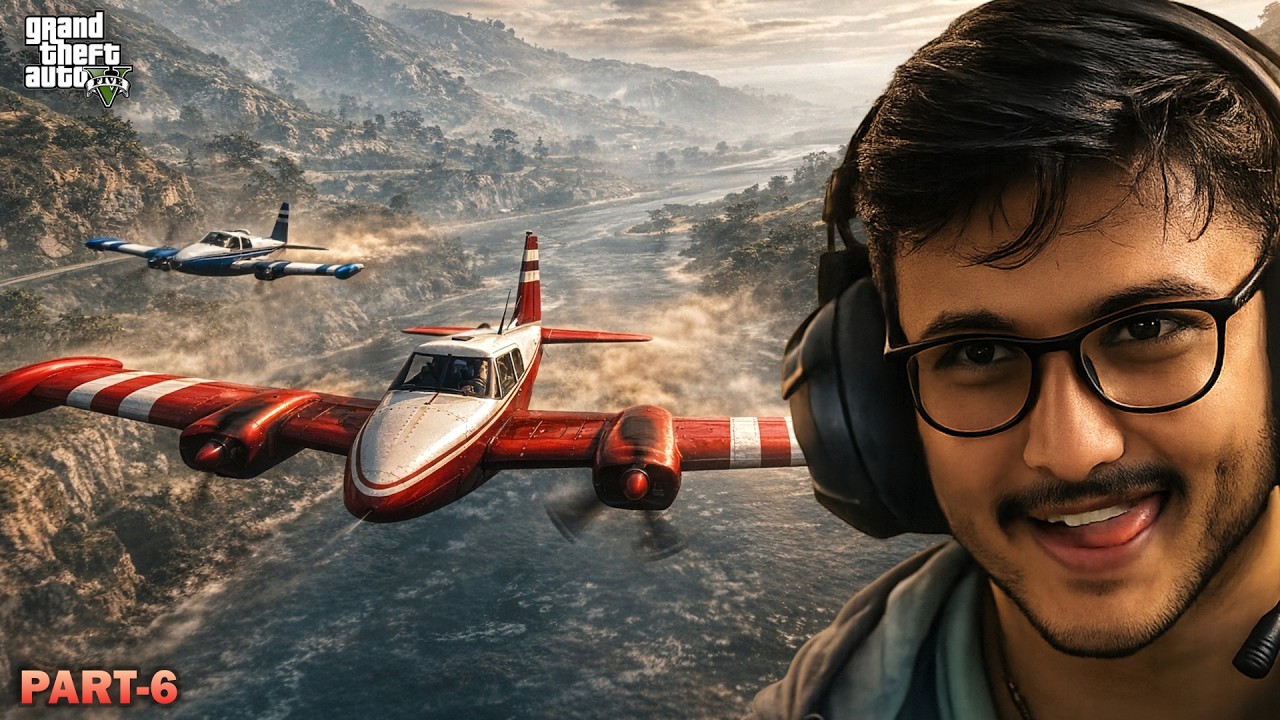 STEALING 2 Planes in GTA V 😮