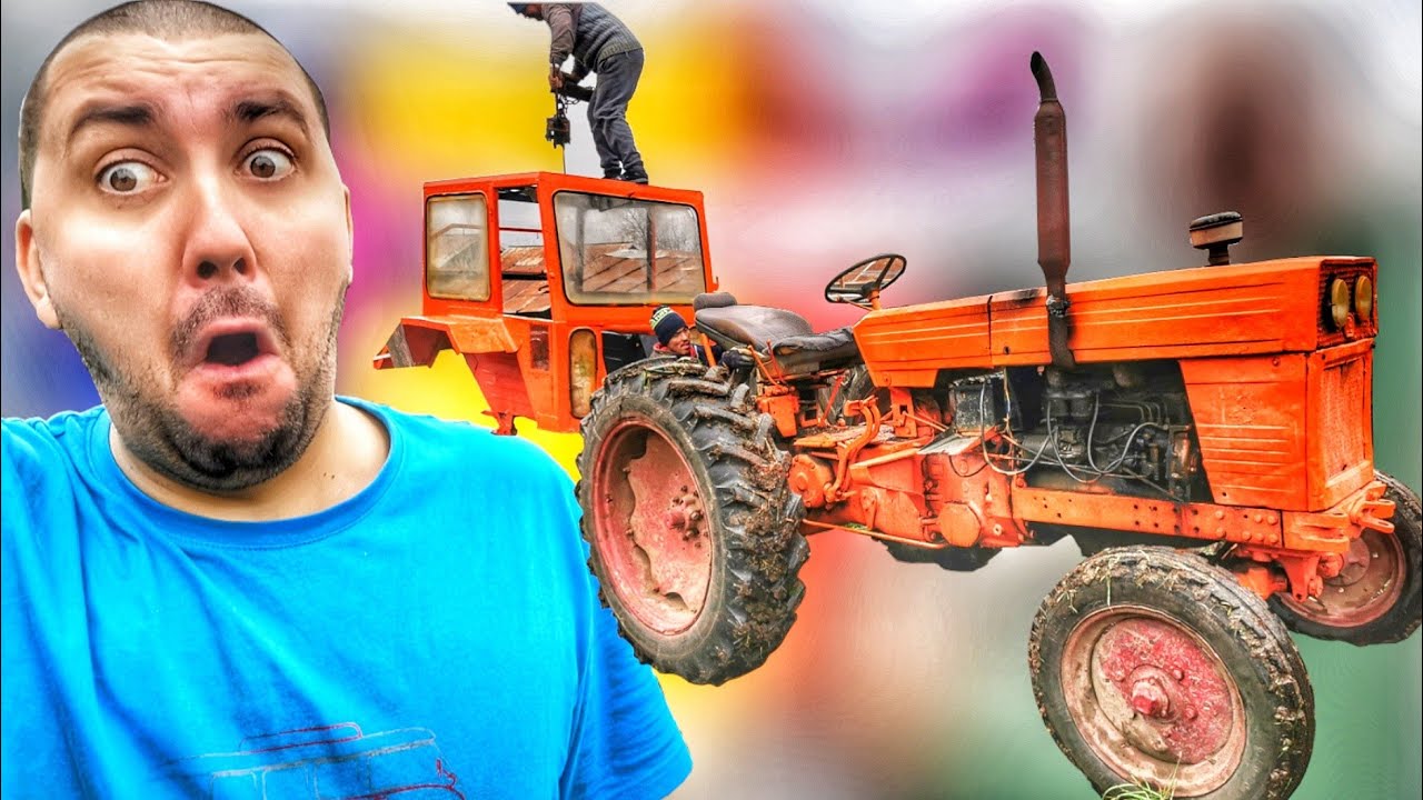 PUNEM NOUA CABINA PE TRACTOR U650   adrian cox