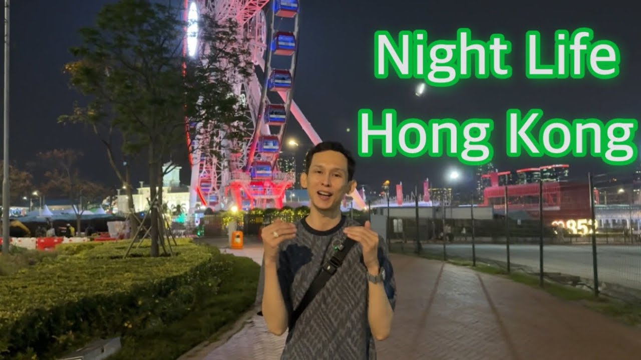 ជីវិតពេលរាត្រីនៅហុងកុង Lan Kwai Fong Street