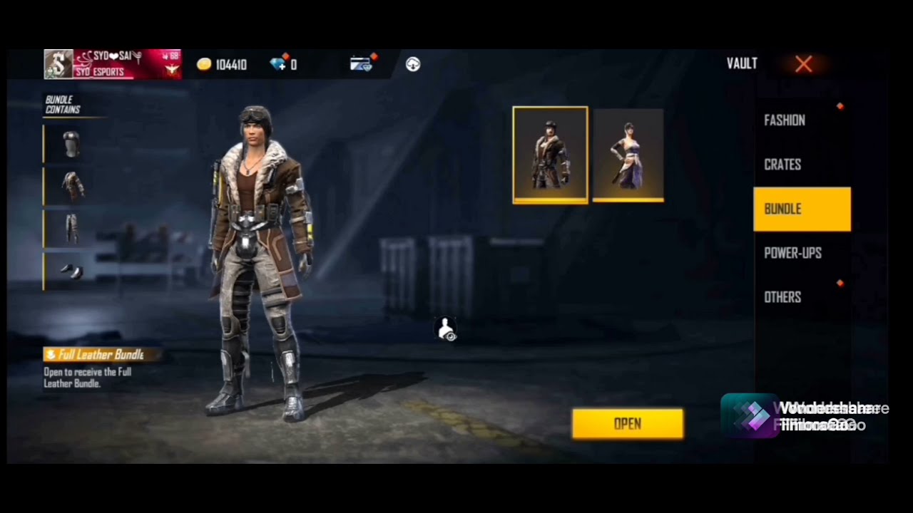opening 3 rarest bundles of free fire in one video