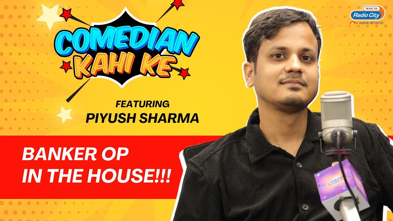 A Journey from an IITian to Writer & Comedian | Ft. BANKER OP aka Piyush Sharma | Comedian Kahi Ke