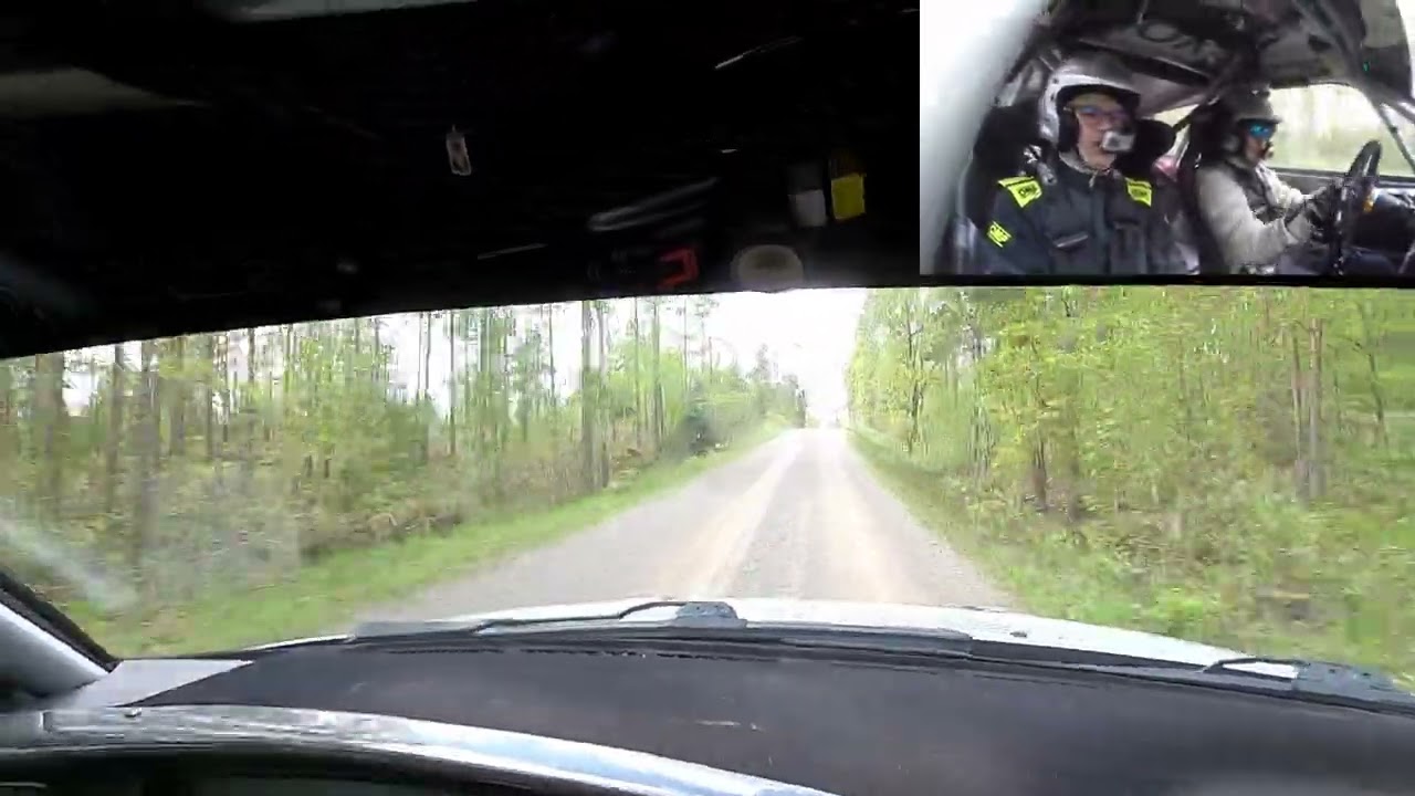 Zabra rallyt 2024 SS1 Hammar's Motorsport