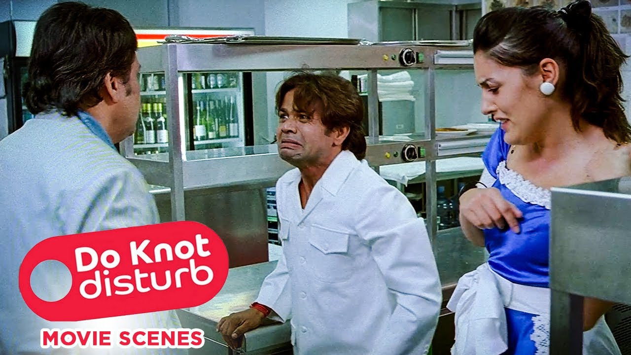 Do Knot Disturb Movie Scenes | Ab hatne ka nahi lipatane ka time hai! | Govinda | Rajpal Yadav