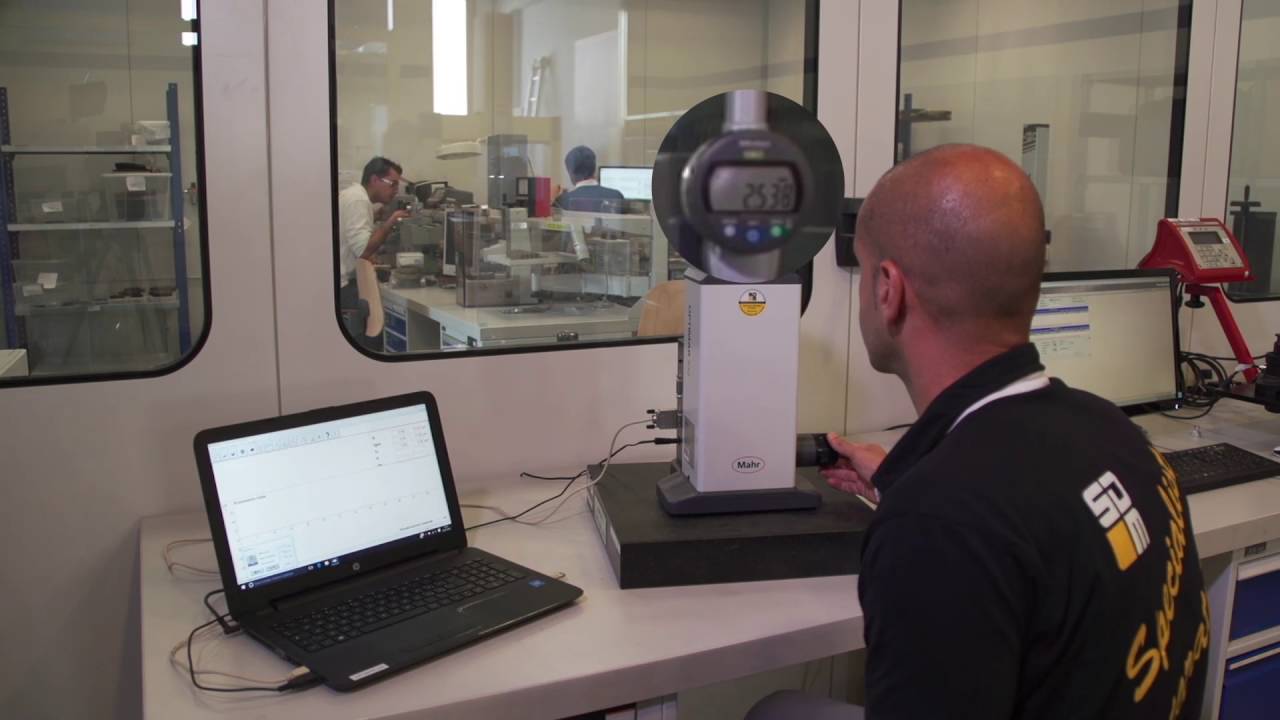Taratura di un Comparatore ad Asta - Laboratorio di Taratura Accredia LAT Sdm Measuring Instruments