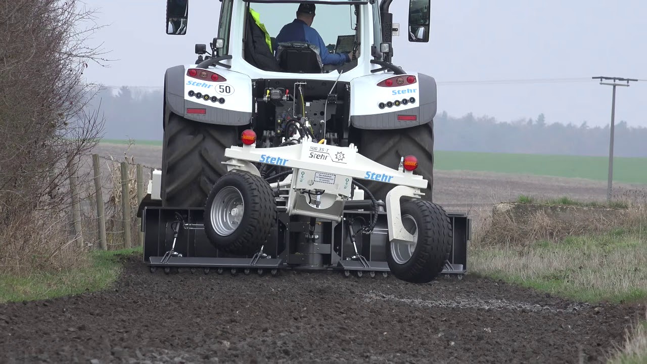 road maintenance technology with one machine from germany