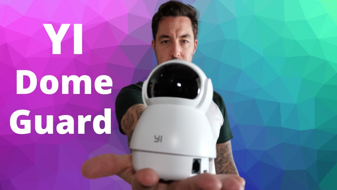 Yi Dome Guard Camera 1080p HD Pan and Tilt - UNBOXING - REVIEW