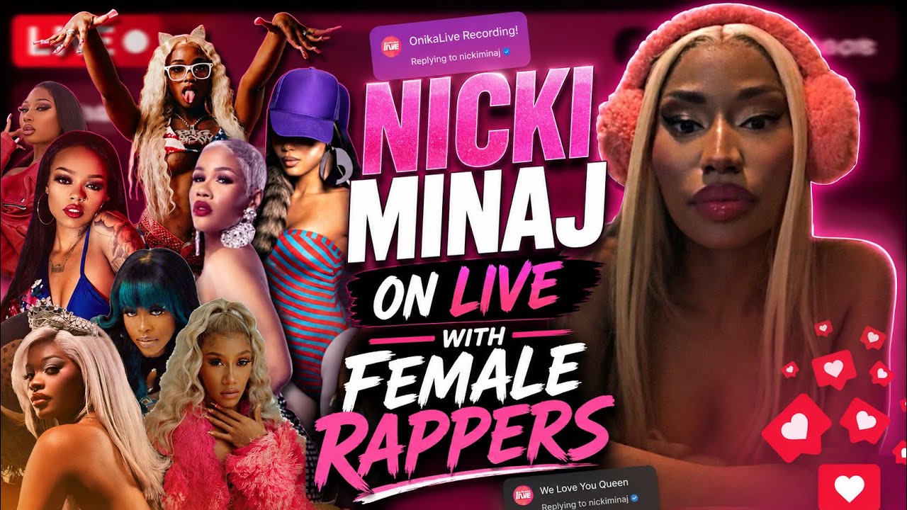 Nicki Minaj Live with Female Rappers 🔥 4 HOUR Compilation (Part 1)
