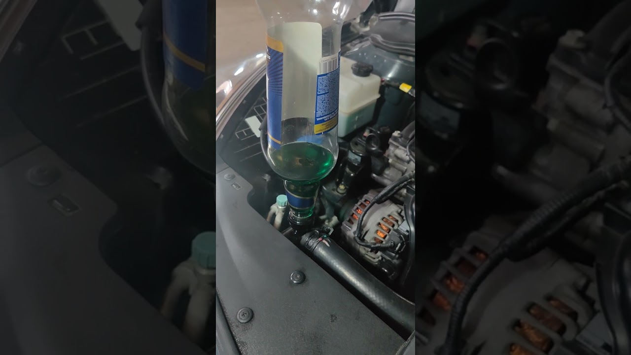 развоздушивание системы охлаждения Hyundai i40