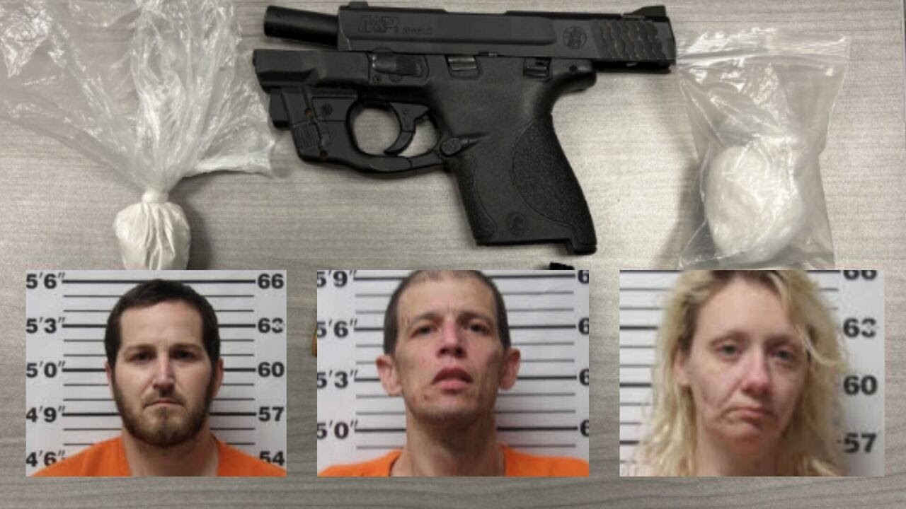 Three convicted felons arrested in Carteret County drug trafficking bust