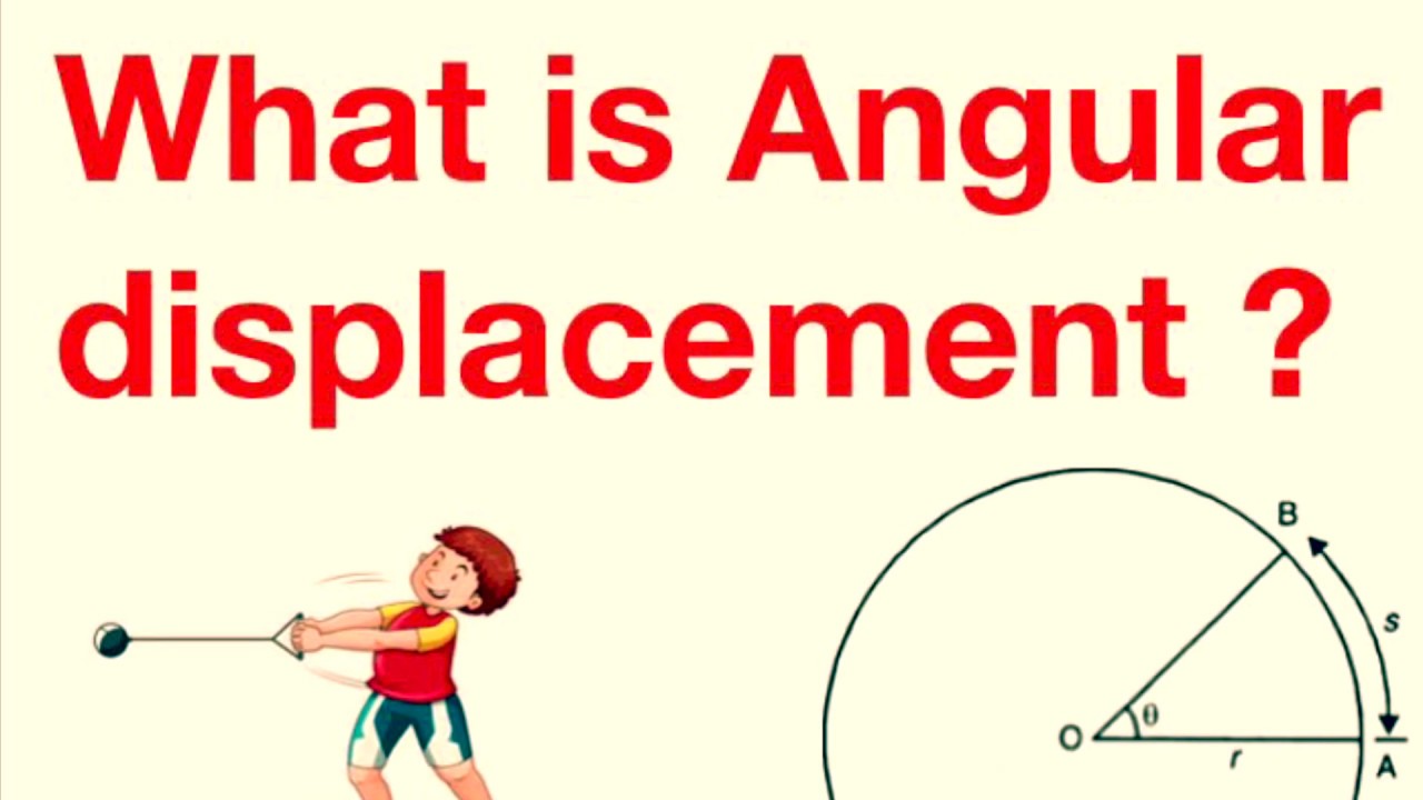 What is angular displacement ?