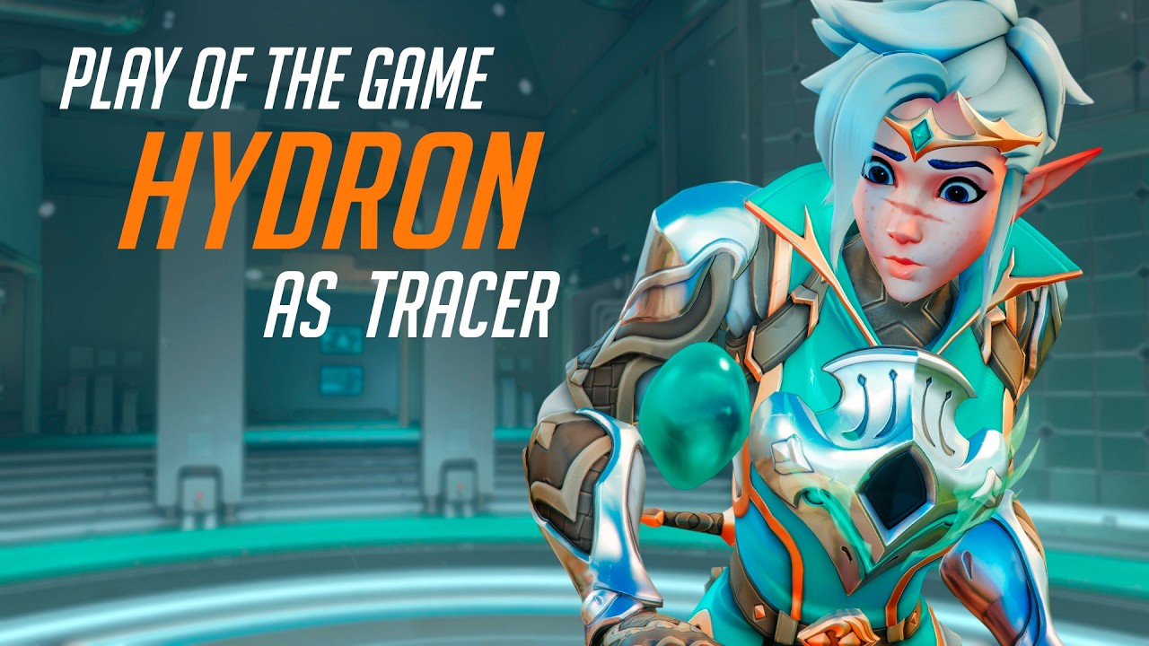 Полная ДОМИНАЦИЯ &mdash; HYDRON разрывает на Трейсер! Лучший момент матча! [Overwatch 2-й сезон, топ-500]