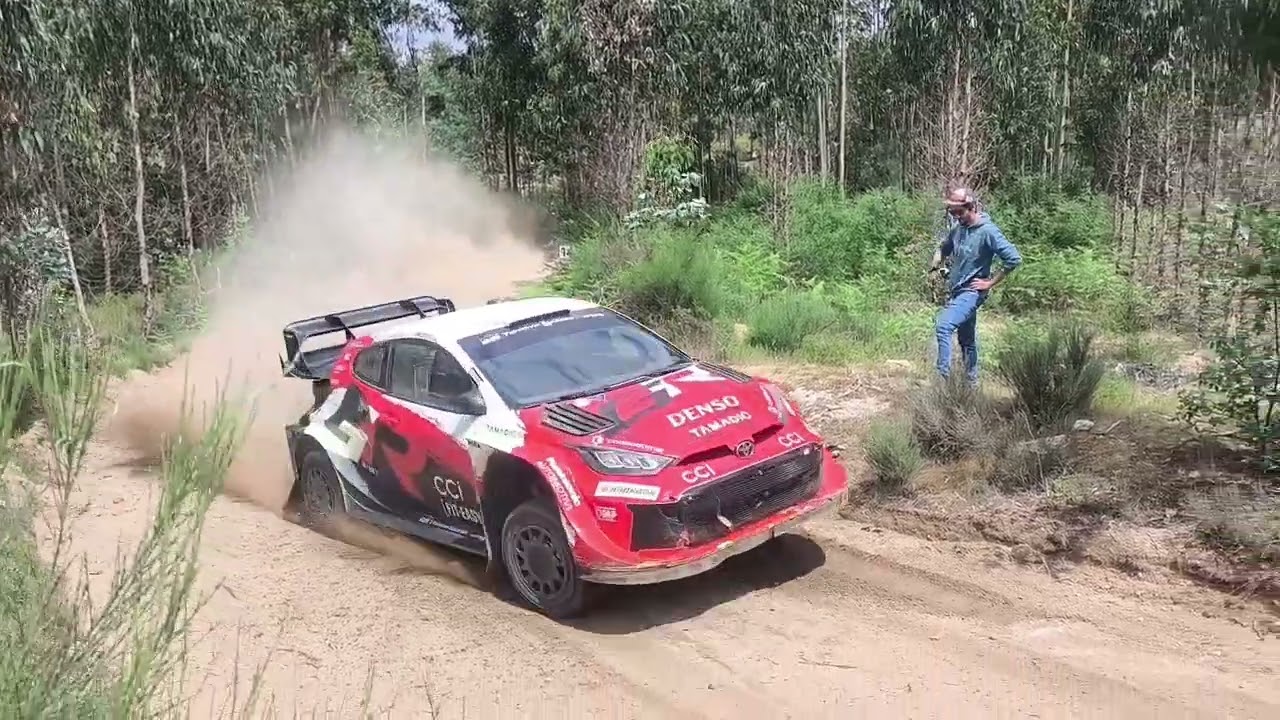 Test Day PET Toyota Gazoo Racing WRT Sami Pajari & Marko Salminen Rally de Portugal 2026 T&aacute;bua 