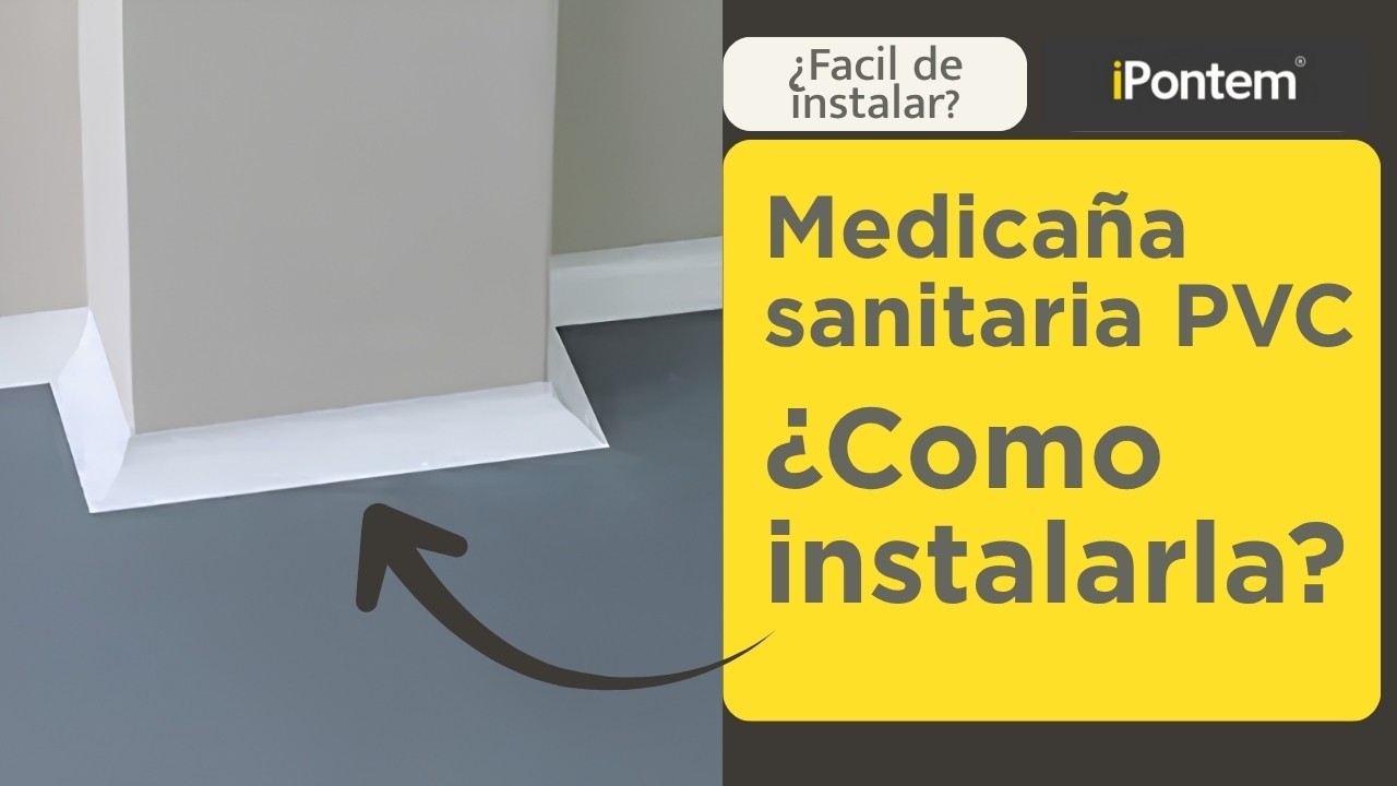 Cómo instalar mediacaña sanitaria PVC iPontem