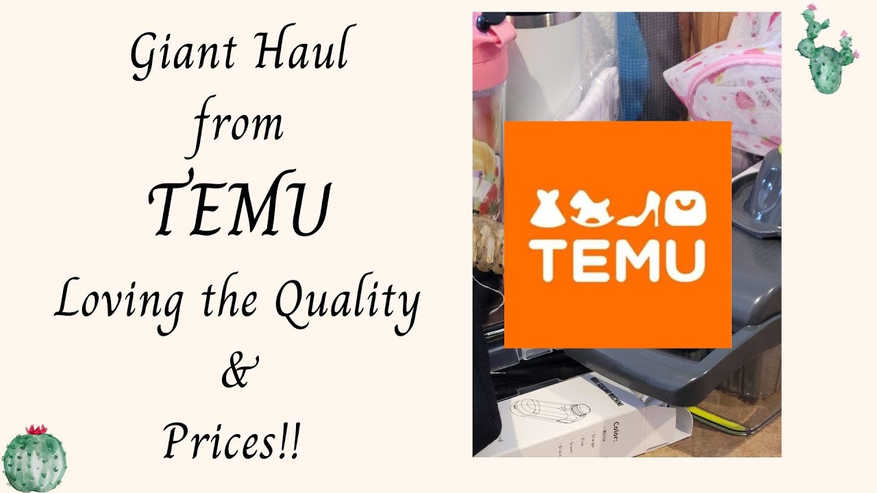GIANT HAUL FROM TEMU!! LOVING THE QUALITY & PRICES!! #temu #temufinds