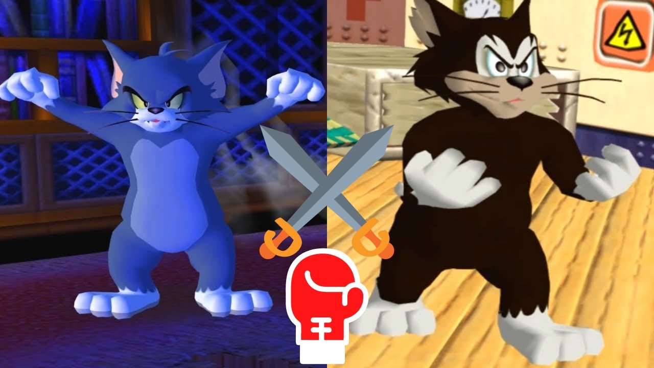 Tom and Jerry War of the Whiskers(1v1): Tom vs Butch HD - Funny Cartoon